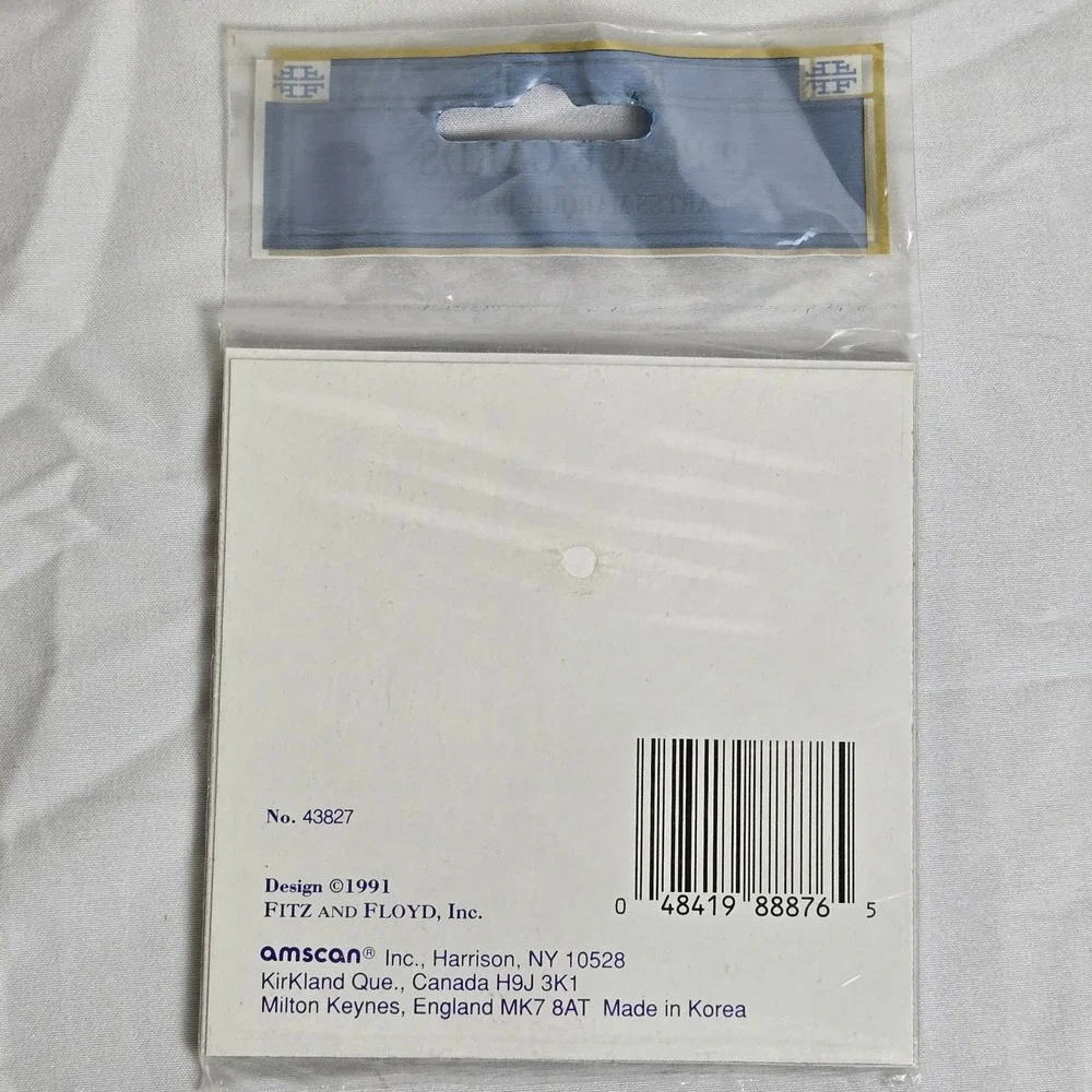 Amscan Fitz‎ And Floyd Inc Grape Tapestry Place Cards, 72, Vtg 1990 43827 New